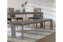 Sandi 104" Dining Bench 15 Sandi 104" Dining Bench -Furniture Store 271455 grey wood dining bench room 48
