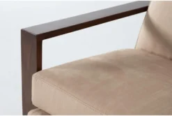 Ollie Micro Suede 32" Accent Chair -Furniture Store 275089 brown fabric accent chair detail 46