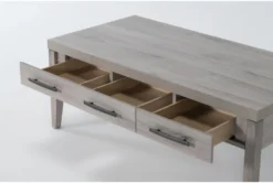 Barnett Coffee Table With Storage -Furniture Store 275818 brown wood coffee table detail 44