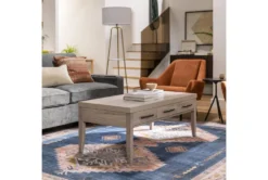 Barnett Coffee Table With Storage -Furniture Store 275818 grey wood coffee table room 48