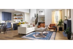 Barnett Coffee Table With Storage -Furniture Store 275818 grey wood coffee table room 49