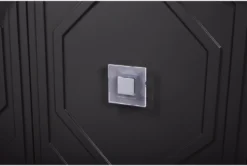 Forte Black Lacquer 65" Sideboard -Furniture Store 275894 black mdf chest hardware 72