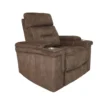 Jagger Brown Power Recliner With Power Headrest, Cupholders & USB