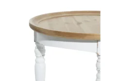 24" White + Natural Weathered Wood Accent Table -Furniture Store 276478 white multi media accent table detail 45