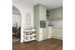 Rectangular White Iron 3 Tier Farmhouse Rolling Storage Cart -Furniture Store 276491 white metal bar cart room 88