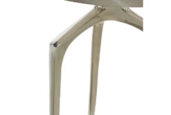 25" Silver Modern Tripod Round Accent Table 21 25" Silver Modern Tripod Round Accent Table -Furniture Store 276513 silver multi media accent table detail 44