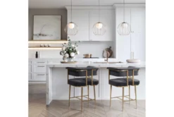 Greta Grey Velvet 26" Counter Stool 19 Greta Grey Velvet 26" Counter Stool -Furniture Store 277086 grey fabric bar stool room 85