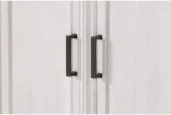 Aberdeen 76" Door Bookcase -Furniture Store 277152 white wood bookcase detail 45