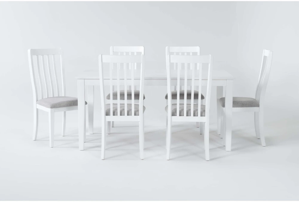 Gia 64" Dining Set For 6 3 Gia 64" Dining Set For 6