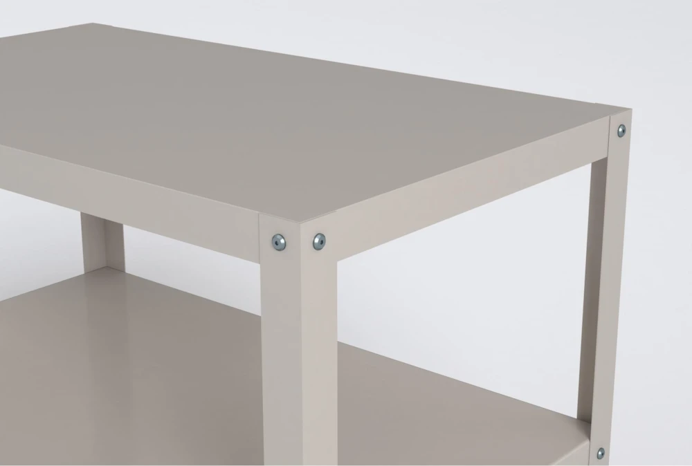 Axel White Metal Bar Cart 9 Axel White Metal Bar Cart - Image 7