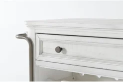 Martin Bar Cart -Furniture Store 278720 white wood bar cart detail 45