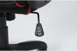 Theory Black Gaming Chair With Red Trim -Furniture Store 279994 red polyurethane office chair detail 44