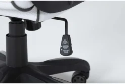 Theory White Gaming Chair With Black Trim -Furniture Store 279995 blue polyurethane office chair detail 45