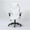 Theory White Gaming Chair With Black Trim -Furniture Store 279995 blue polyurethane office chair signature 01