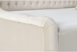 Jemma Twin Daybed With Trundle -Furniture Store 281817 grey fabric daybed detail 47