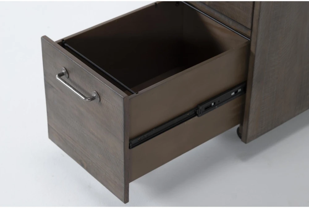 Jaxon Grey 2 Piece Office Set With 60" Desk + Mobile Filing Cabinet 4 Jaxon Grey 2 Piece Office Set With 60" Desk + Mobile Filing Cabinet - Image 2