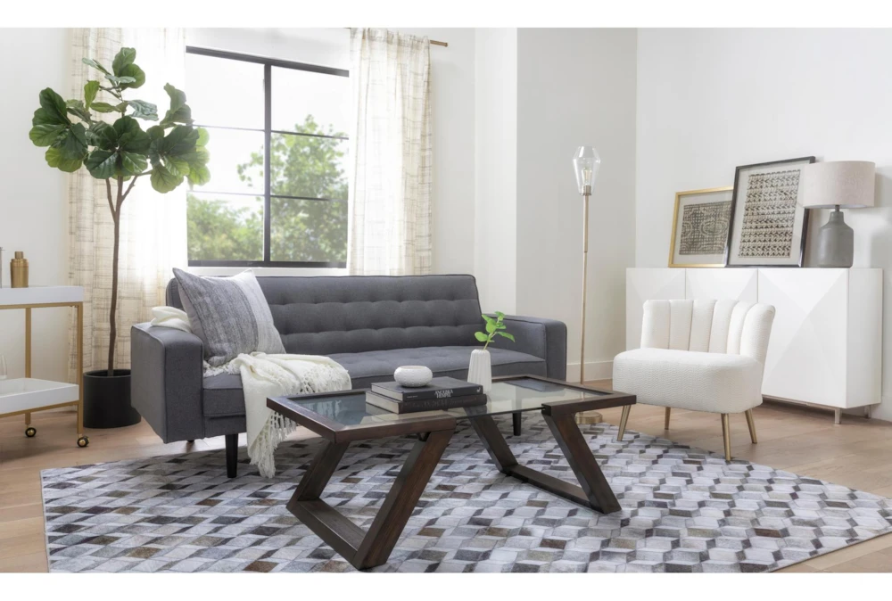 Petula II Slate 85" Convertible Sofa Bed 11 Petula II Slate 85" Convertible Sofa Bed - Image 9