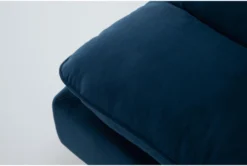 Piper Blue 71" Convertible Sofa Bed -Furniture Store 282580 blue fabric futonconvertible sofa bed detail 45