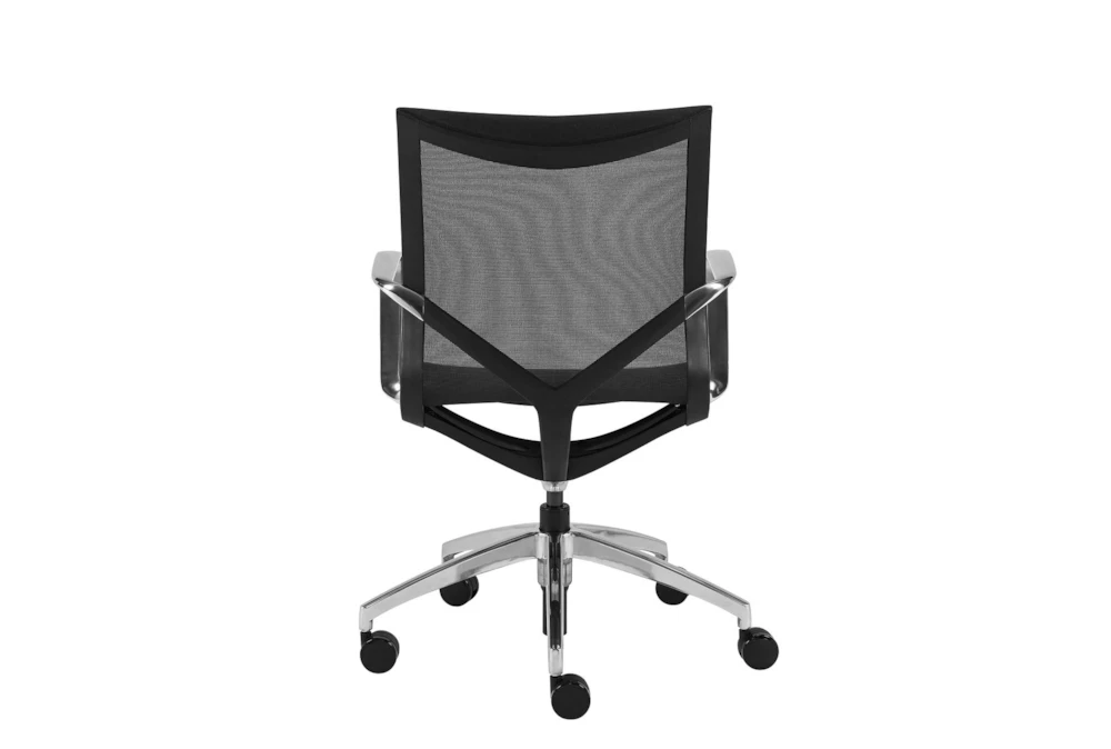 Lamkin Black Mesh Low Back Desk Chair 8 Lamkin Black Mesh Low Back Desk Chair - Image 6