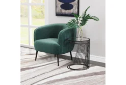 Clear Glass & Black Nesting Tables -Furniture Store 283831 clear metal accent table room 86