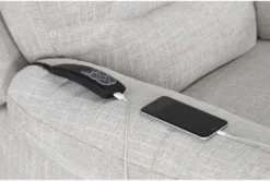 Harvest Bone Power Lift Recliner With Power Headrest, Lumbar & USB -Furniture Store 284077 beige fabric lift detail 44