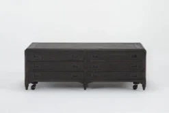Jet Storage Coffee Table With Wheels