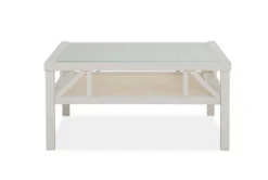 Nantucket Square Coffee Table With Storage