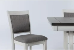 Sutton White Counter Set For 4 -Furniture Store 284473 white wood counter height set detail 44