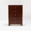 Eva Brown Chest Of Drawers 1 Eva Brown Chest Of Drawers -Furniture Store 284791 brown wood chest signature 01