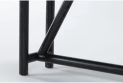 Mika Console Table 9 Mika Console Table -Furniture Store 285126 black veneer console table detail 45