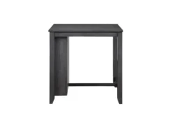 Kaine Gray 36" 3 Piece Storage Counter Set For 2 18 Kaine Gray 36" 3 Piece Storage Counter Set For 2 -Furniture Store 286860 grey wood counter height set side 14