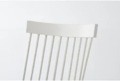 Edward Winter White Windsor Side Chair -Furniture Store 287741 grey wood dining set detail 44