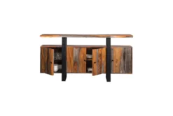 Simpson Server -Furniture Store 288706 brown wood buffet front 03 1