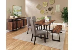 Simpson Server -Furniture Store 288706 brown wood buffet room 86 1