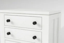 Sophia II Queen Upholstered Panel 3 Piece Bedroom Set With Wade Chest Of Drawers + Nightstand -Furniture Store 291920 beige fabric bedroom set detail 47