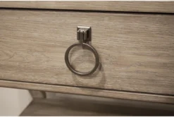 Esmeralda 29" 1 Drawer Nightstand -Furniture Store 292207 grey wood nightstand detail 45