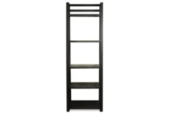 Furniture Store -Furniture Store 292516 black wood bookcase front 02