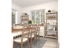 32X75 White Wood Shelving Unit -Furniture Store 293099 white wood bookcase room 87