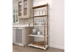 32X75 White Wood Shelving Unit -Furniture Store 293099 white wood bookcase room 91