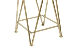 Gold Iron Accent Table Set Of 2 -Furniture Store 293151 gold multi media accent table detail 45