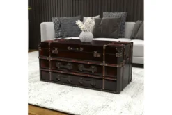 Tobi Trunk Coffee Table With Storage -Furniture Store 293333 brown mdf coffee table room 90
