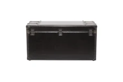 Tobi Trunk Coffee Table With Storage -Furniture Store 293333 brown multi media coffee table back 82