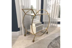 Gold Iron Bar Cart -Furniture Store 293352 gold metal bar cart room 90