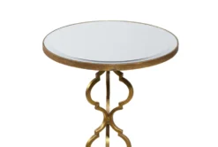 16X30 Gold Iron Accent Table -Furniture Store 293357 gold multi media accent table detail 44