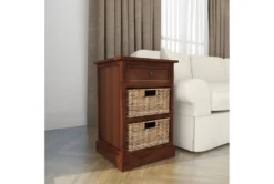 13X28 Brown Wood Storage Unit -Furniture Store 293407 brown wood cabinet room 91