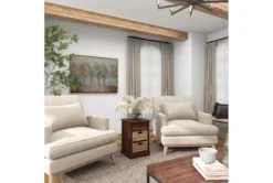 13X28 Brown Wood Storage Unit -Furniture Store 293407 brown wood cabinet room 93