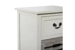 13X28 White Wood Storage Unit -Furniture Store 293411 white multi media bar cabinet detail 45