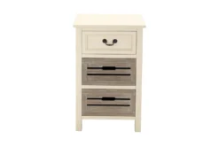 13X28 White Wood Storage Unit