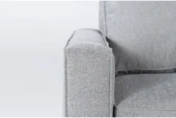 Mathers Oyster Chair -Furniture Store 294381 grey fabric chair detail 46