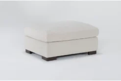 Mason 37" Fabric Ottoman -Furniture Store 294427 beige fabric ottoman side 18
